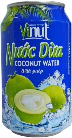 Vinut Coconut Water With Pulp кокос. вода 350 мл 97935 - фото 37680