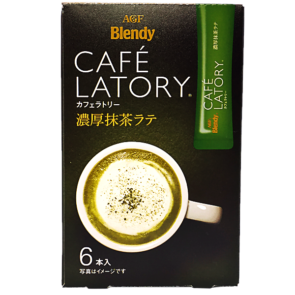 AGF BLENDY LATTE MATCHA чай 6 пакетов по 12 гр - фото 37789