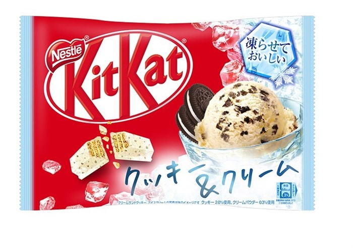 Kit-Kat Cookies & Cream кит-кат с орео и мороженным 150 гр - фото 37792