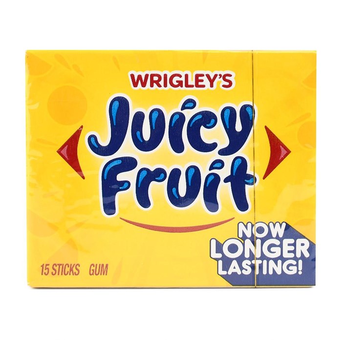 Wrigley's Juicy Fruit жевательная резинка 15 стиков - фото 37807