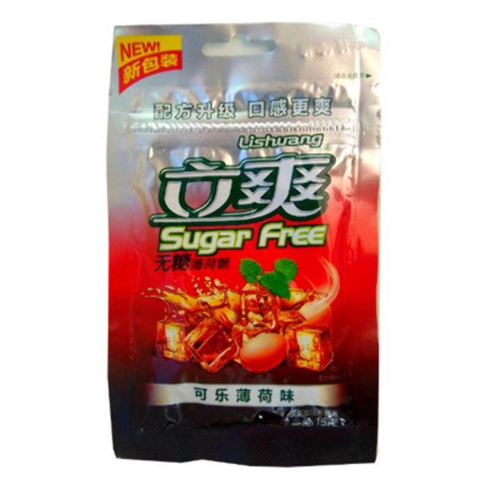 Suga Free конфеты кола мята 15 гр - фото 37836