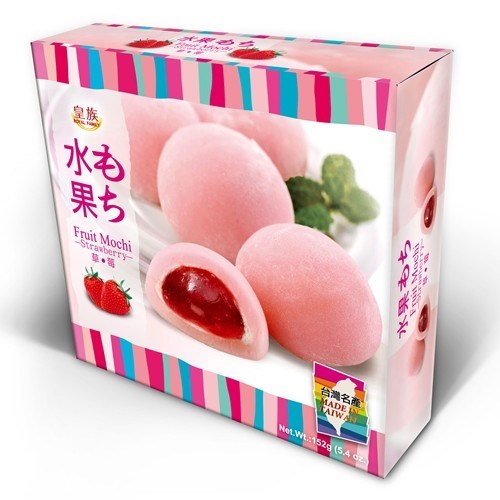 Ftuit Mochi Strawberry Mini фрутовые моти клубника мини 132 гр 98520 - фото 37852