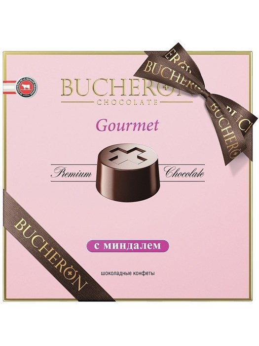 Bucheron шоколадные конфеты с миндалем 180 гр - фото 37879