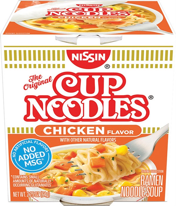 Cup Noodlies лапша со вкусом курицы 66 гр - фото 37905