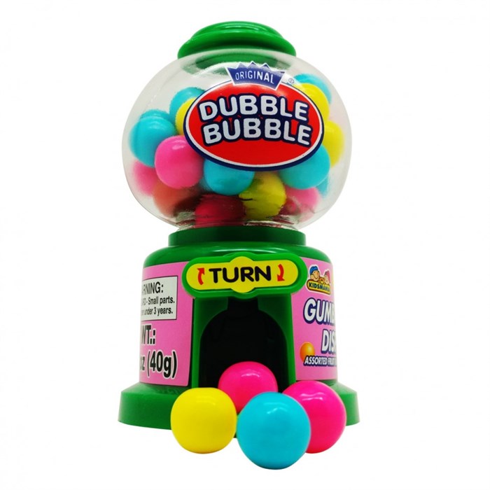 Dubble Bubble Gum Ball жевательные шарики диспенсер 40 гр УТ-00000764 - фото 37969