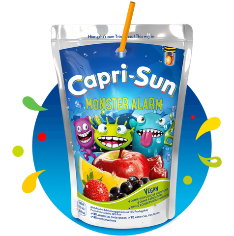 Capri Sun Fun Alarm сок фруктово-ягодный 200 мл - фото 38015