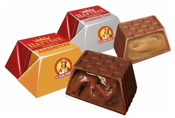 Царское лакомство шоколадные конфеты 220 гр - фото 38078