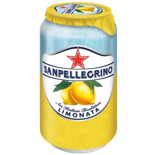 Sanpellegrino лимон напиток газированный 330 мл - фото 38348