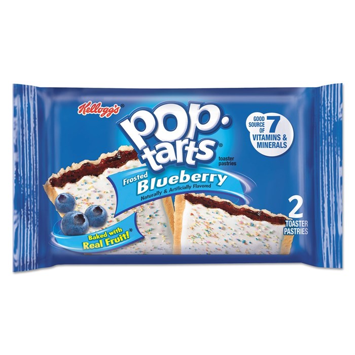 Pop Tarts Blueberry пирожное с голубикой 104 гр. - фото 38378