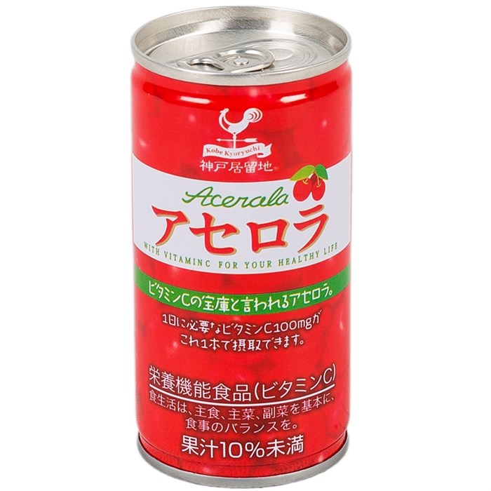 Kobe Kyoryuchi Acerola напиток сокосодержащий 185 мл - фото 38397