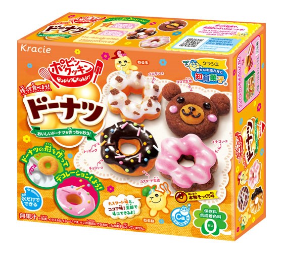 Kraciе Popin Cooking жевательные конфеты Шеф-Повар Сделай сам Японские пончики 41 гр - фото 38406