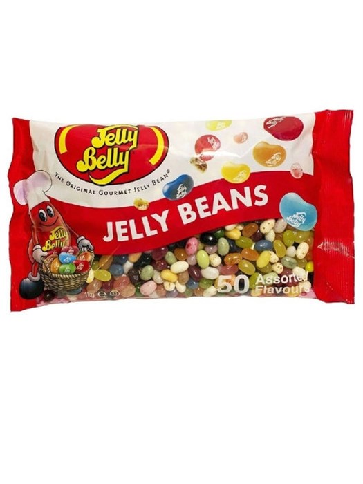 Jelly Belly жевательное драже ассорти 50 вкусов 1000 гр 100402 - фото 38470