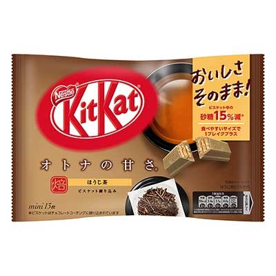 Kit-Kat батончик со вкусом черного чая ходзича 11,6 гр 100521_1CF21 - фото 38512