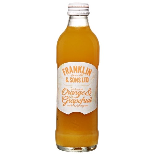 Franklin & Sons Orange & Grapefruit лимонад апельсин грейпфрут 235 мл - фото 38603