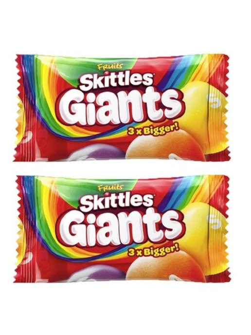 Skittles Gigant драже 45 гр - фото 38627