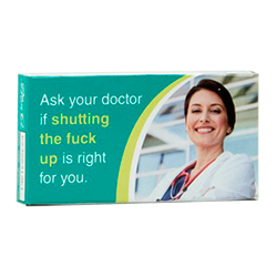Blue Q Gum "Ask Your Doctor Gum" жевательная резинка - фото 38783