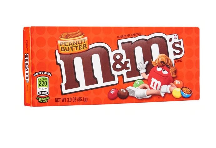 M&M's Peanut Butter шоколадное драже с арахисовой пастой в коробке 85,1 гр. 101443_94517 - фото 38827