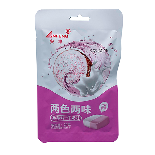 Anfeng жевательные конфеты со вкусом батата и молока 24 гр - фото 38833