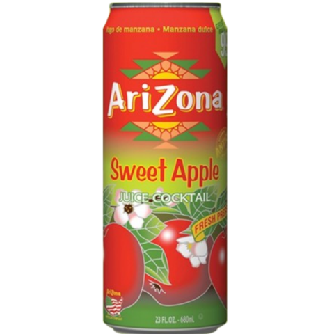 Arizona Sweet Apple Juice Cocktail напиток сокосодержащий 680 мл 734138 - фото 38893