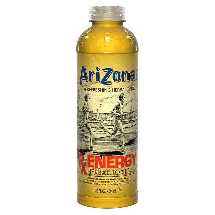 Arizona RX Energy Herbal Tonic напиток безалкогольный тонизирующий 591 мл - фото 38936