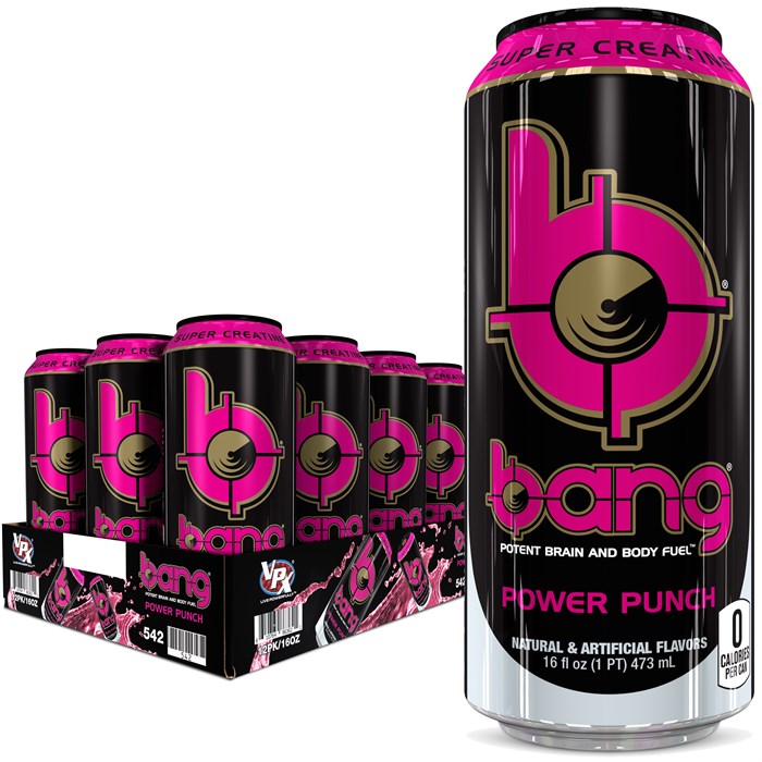 Bang Power Punch напиток энергетический силовой удар 473 мл - фото 39062