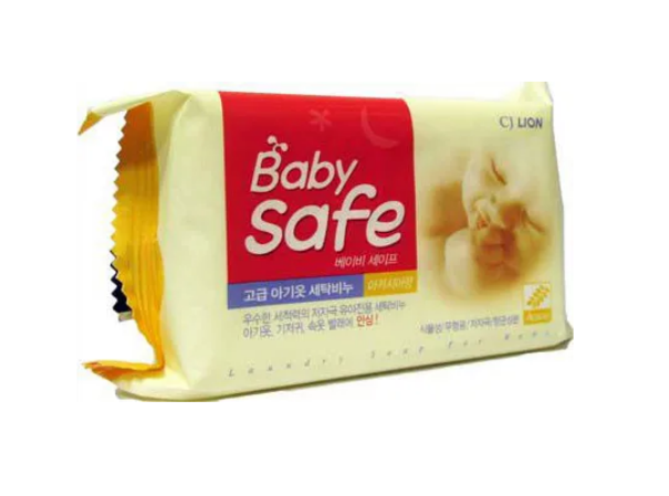 LION BABY SAFE Мыло для стирки детских вещей с ароматом акации 190 гр 615569 - фото 39093