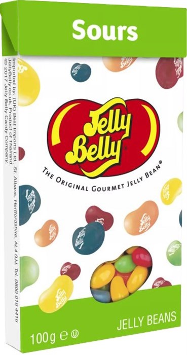 Jelly Belly sours жевательные конфеты 100 гр. - фото 39229