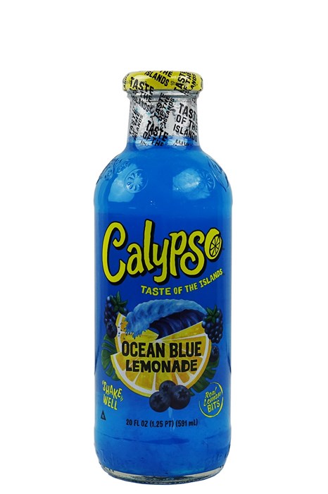 Calypso ocean blue lemonade имонад со вкусом голубики и ежевики 591 мл - фото 39300