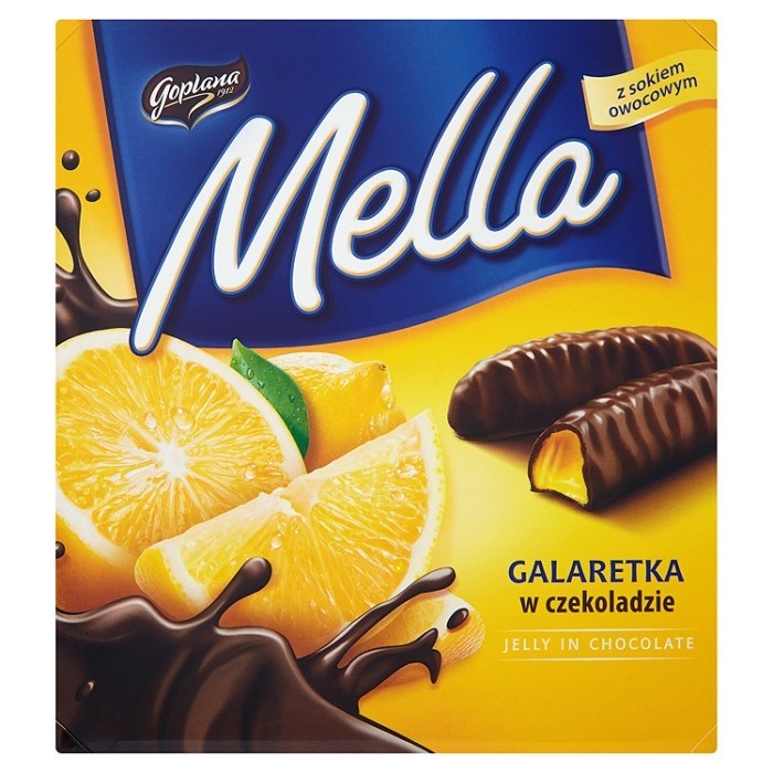 Goplana Mella мармелад в шоколаде лимон 190 гр - фото 39308