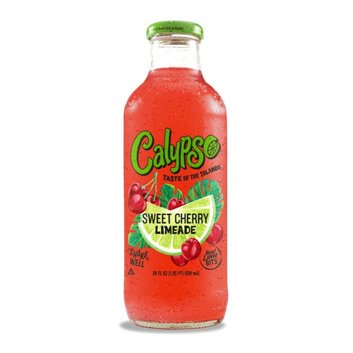 Calypso Sweet Cherry Limeade лимонад со вкусом вишни 591 мл - фото 39368
