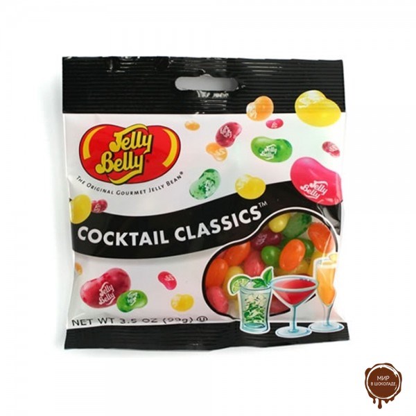 Jelly Belly Cocktail Classics драже классические коктейли  100 гр. - фото 39437
