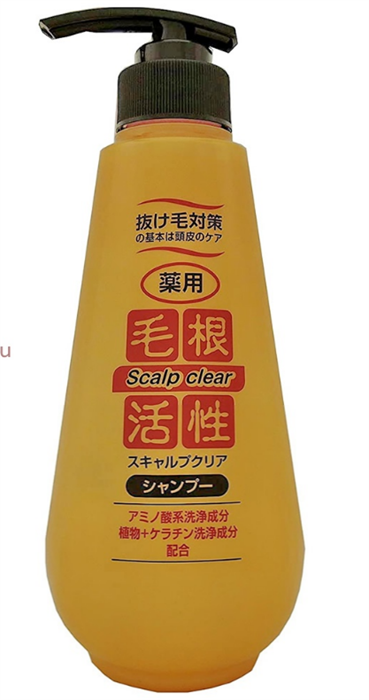 Junlove Scalp Clear Shampoo Шампунь для укрепления и роста волос, против перхоти 500 мл - фото 39535