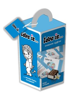 Love is набор конфет со сливочным вкусом 128 гр - фото 39538