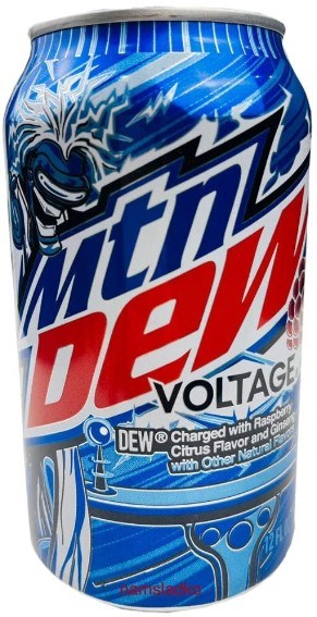 Mtn Dew Voltage напиток газированный 0,355 л. - фото 39541