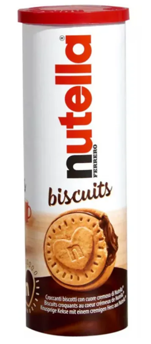 Ferrero Nutella Biscuits Tube печенье 166 гр - фото 39588