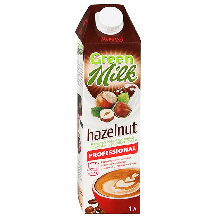 Green Milk Hazelnut напиток из фундука на рисовой основе 1000 мл 103936 - фото 39620