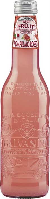 Galvanina Pompelo Rosso лимонад со вкусом красного грейпфрута 355 мл - фото 39652