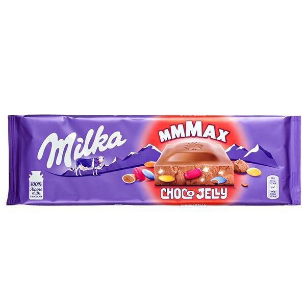 MIlka Choco Jelly плитка шоколада милка с взрывательными шарикоми 300 гр 248671 - фото 39905