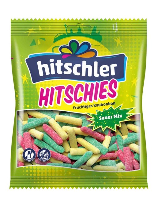 Hitschler Sour Mix конфеты жевателные 140 гр - фото 39980