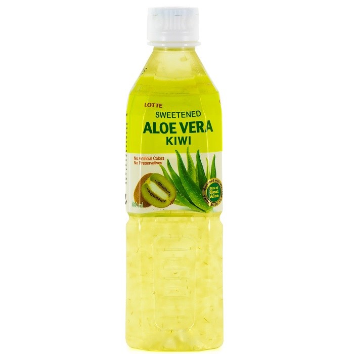 Lotte Aloe Vera Kiwi напиток алое вера со вкусом киви 500 мл - фото 40122