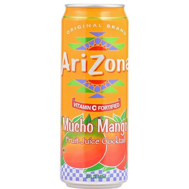 Arizona Mango Fruit Juice напиток чайный негазированный со вкусом манго 680 мл 744212 - фото 40147