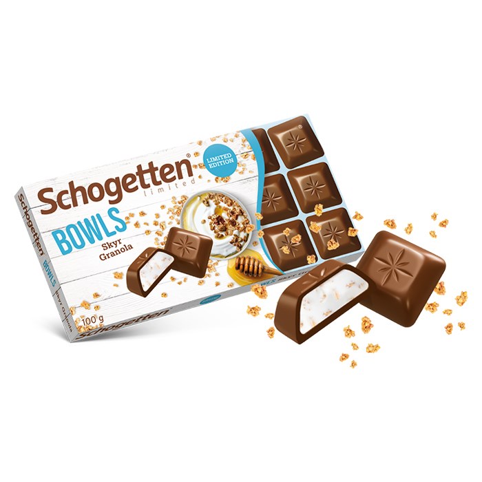 Schogetten Bowls шоколад 100 гр - фото 40337
