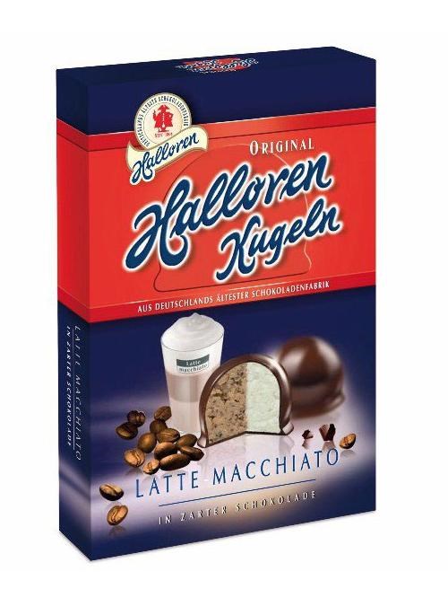 Halloren Latte Macchiato шарики со вкусом латте маккиато 125 гр - фото 40374