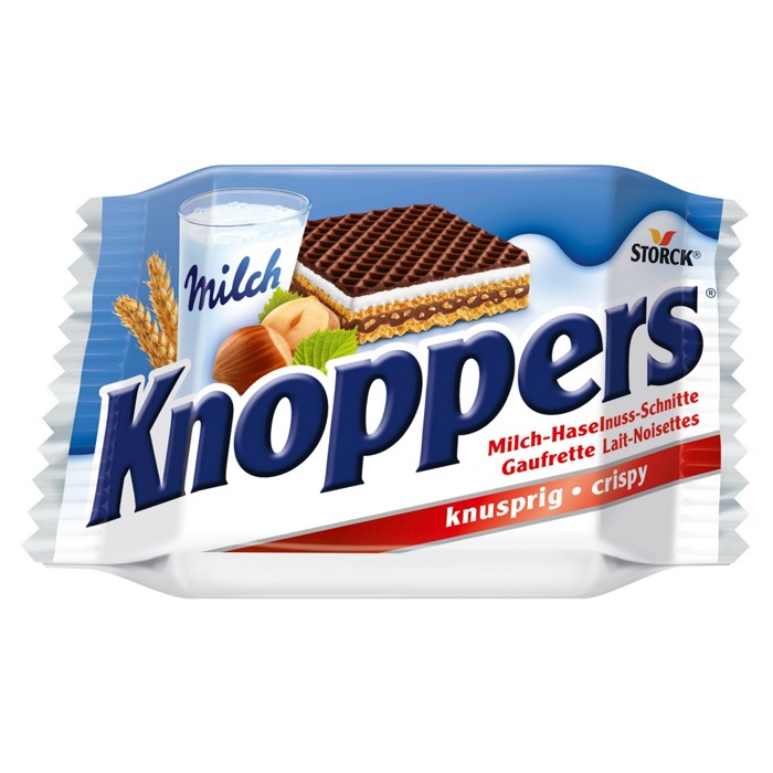 Storck Knoppers печенье вафельное 25 гр - фото 40524