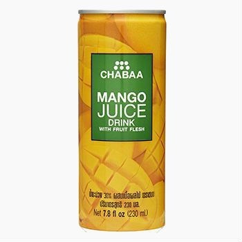 Chabaa Mango Milk напиток сокосодержащий со вкусом манго с молоком 230 мл - фото 40537
