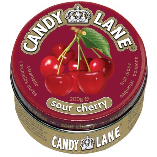 Candy Lane леденцы кислая вишня 200 гр - фото 40685