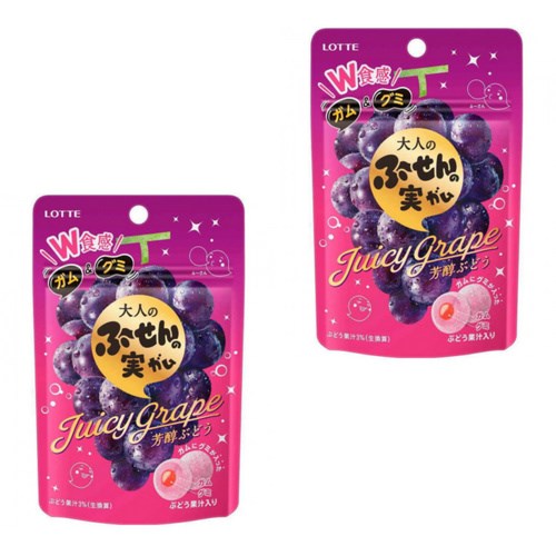 Жевательная резинка "Juicy Grape" со вкусом японского винограда "КЁХО", 26г - фото 40706