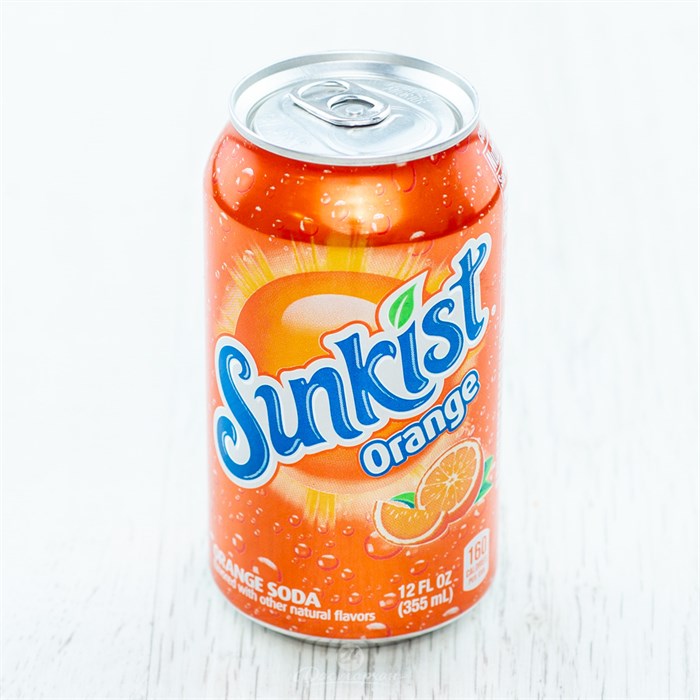 Sunkist orange напиток газированный апельсин 0,33 л. 00-00000785 - фото 40746