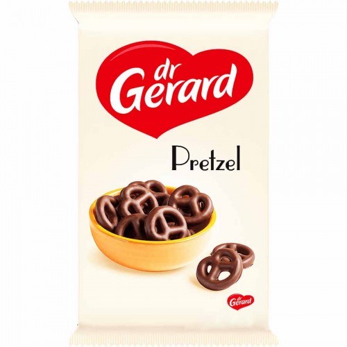 Pretzel печенье крендель с шоколадной глазурью 165 гр - фото 40764