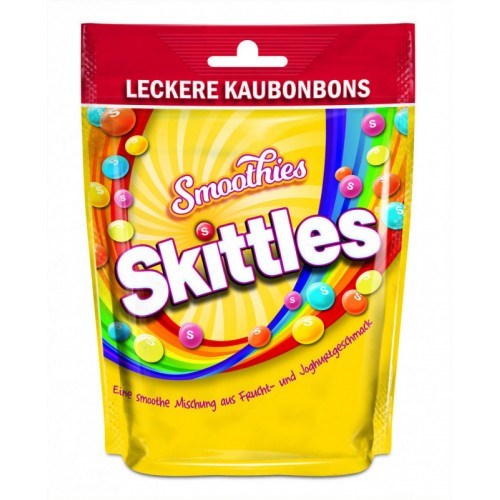 Skittles Smoothies жевательные конфеты смузи 174 гр 531573 - фото 40768